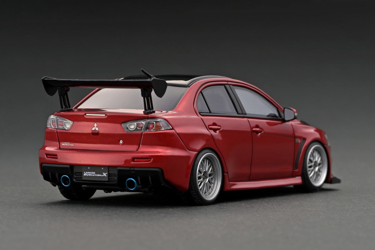 IG2569 Mitsubishi Lancer Evolution X (CZ4A) Red Metallic