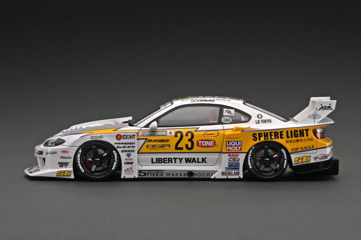 Xe Mô Hình Nissan LB-Super Silhouette S15 Silva #23 2022 1:64 MiniGT Xe Mô Hình Nissan LB-Super Silhouette S15 Silva #23 2022 1:64 MiniGT