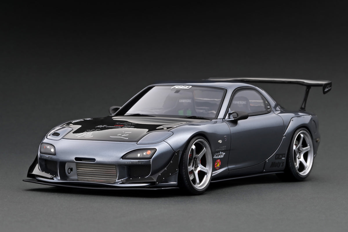 IG3106 FEED RX-7 (FD3S) 魔王 2016 ver. Gun Metallic --- Order open on 22 –  ignition model