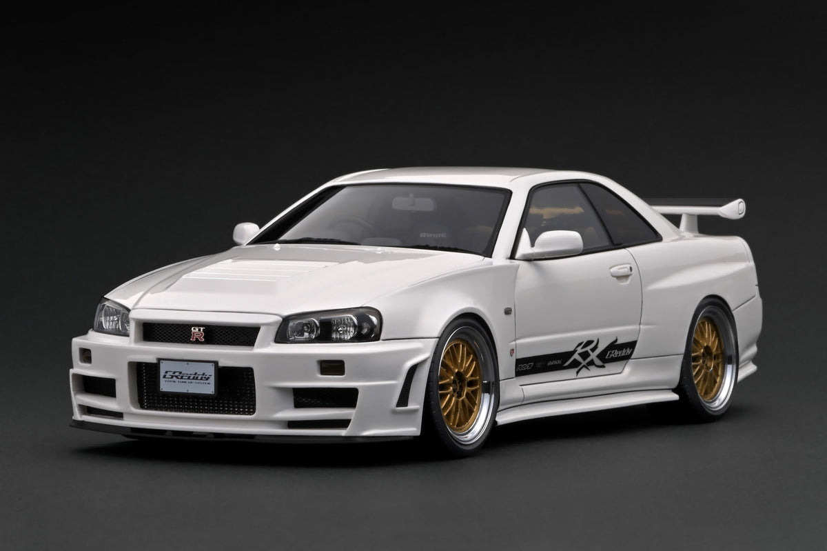 IG3227 Nissan Skyline GT-R (BNR34) White