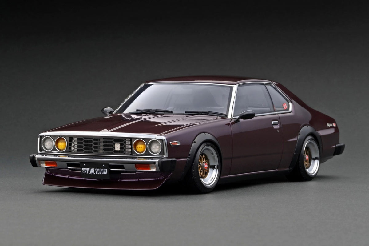 IG3232 Nissan Skyline 2000 GT-ES (C210) Purple – ignition model