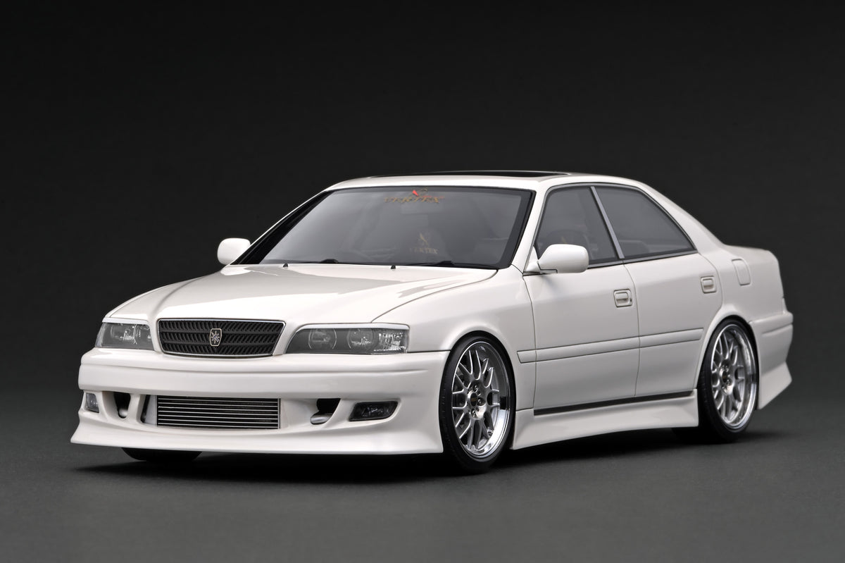 ᑎᑌTページ IG3313 VERTEX JZX100 Chaser Pearl White With 1JZ Engine