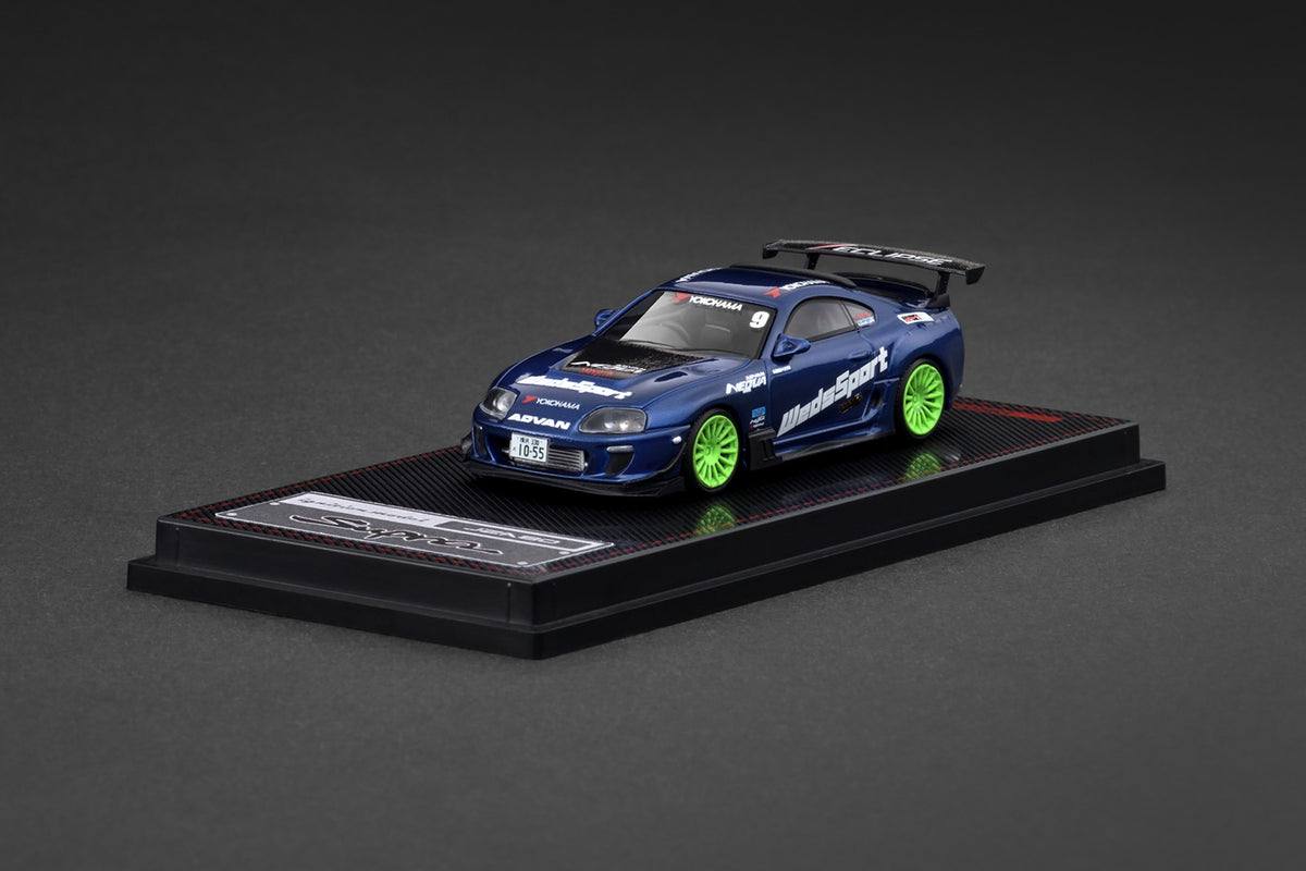 IG3843 Toyota Supra (JZA80) RZ Blue Metallic – ignition model