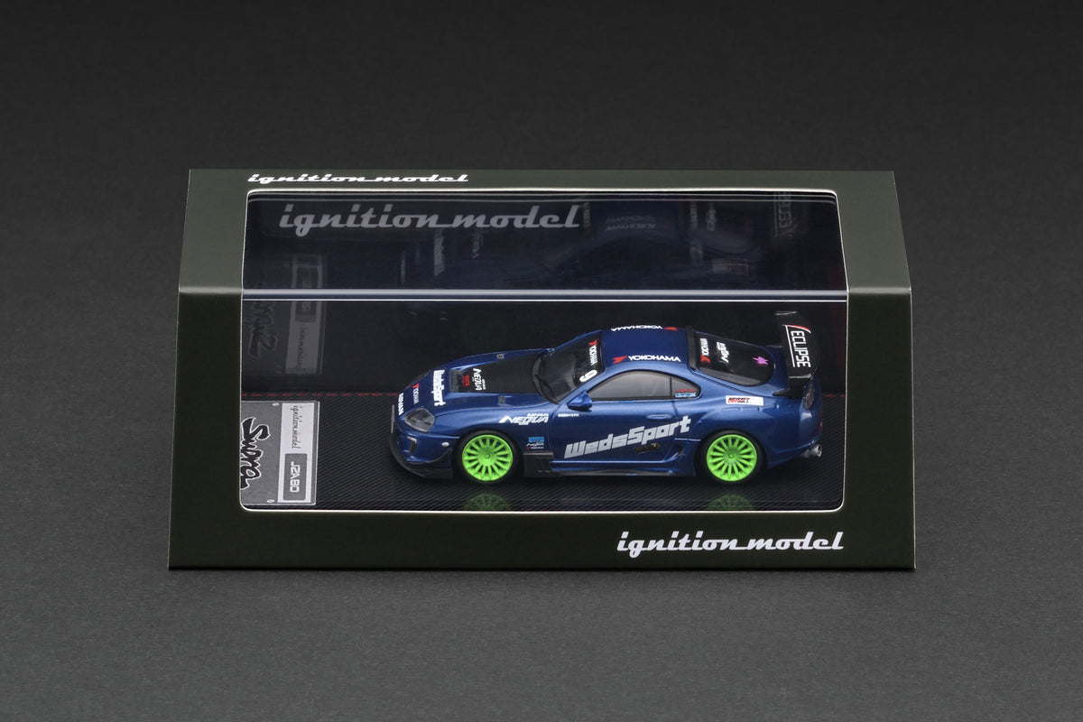 IG3843 Toyota Supra (JZA80) RZ Blue Metallic – ignition model