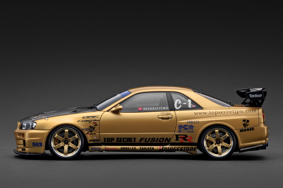 ignition model【IG3520】TOP SECTET GT-R 1/18 IG Ignition Model Nissan Top Secret GT-R GTR R35