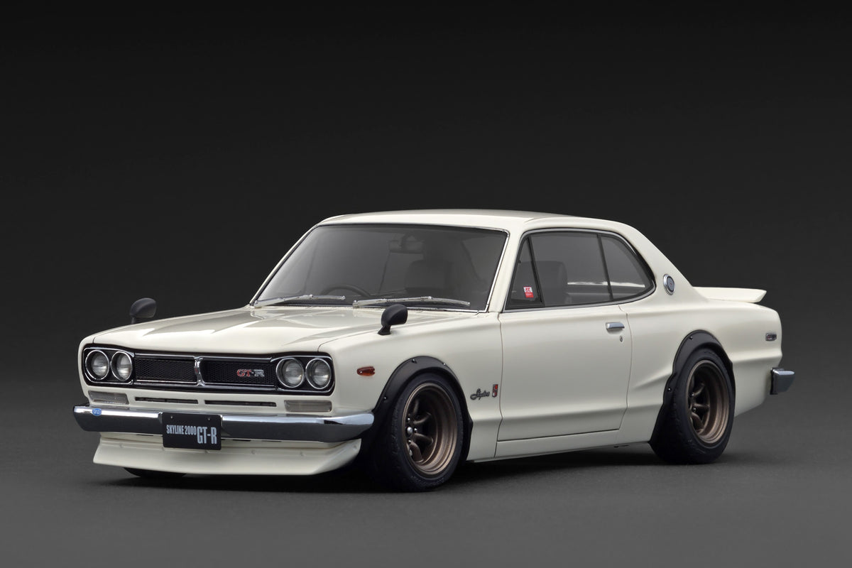 イグニッションモデル　1/43 スカイライン　GT-R KPGC10 ホワイト 4033-1_1200x1200.jpg?v=1766077338