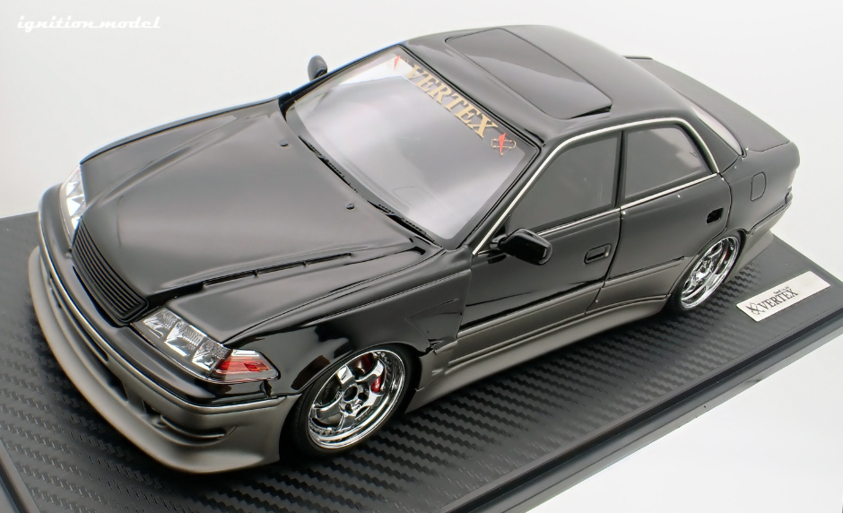 ミニカー IG3579 1/18 VERTEX JZX100 MARK-II Black IG3579 – ignition model