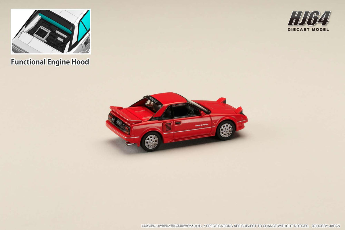 Hobby Japan HJ641056BR Toyota MR2 1600G-LIMITED SUPER CHARGER 1986