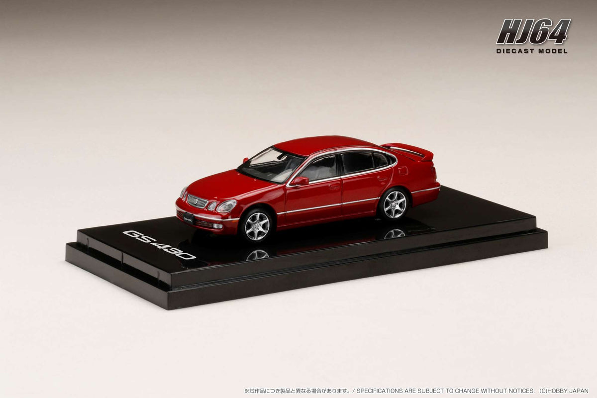 Hobby Japan HJ642030LR LEXUS GS430 RED PEARL – ignition model
