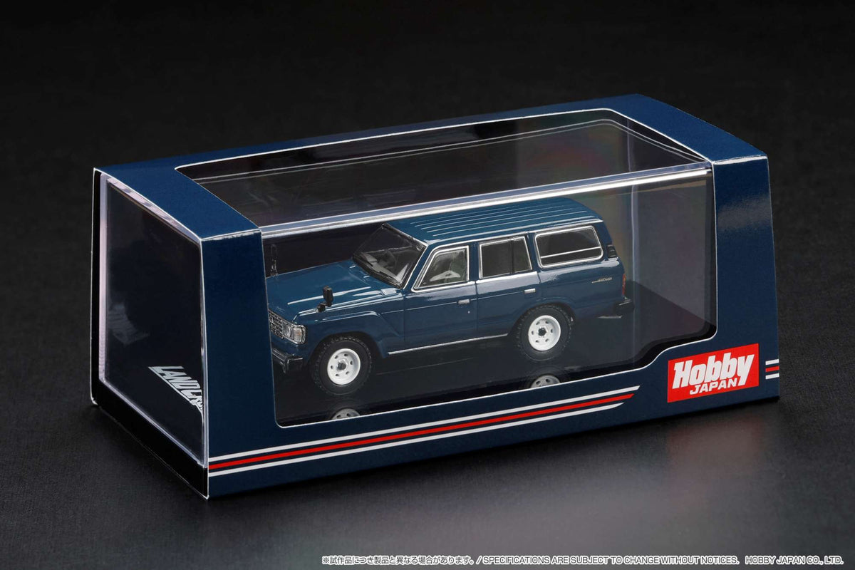 Hobby Japan HJ643039ABL Toyota LANDCRUISER 60 GX 1981 FEEL LIKE BLUE ( –  ignition model