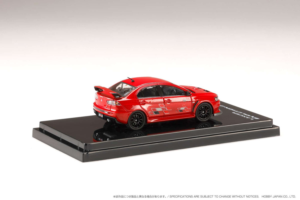 Hobby Japan HJ643053BR MITSUBISHI LANCER EVOLUTION 10 RALLIART RED