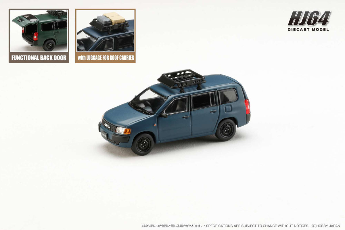 Hobby Japan HJ643062BL Toyota PROBOX CUSTOMIZED VER.MATTE BLUE