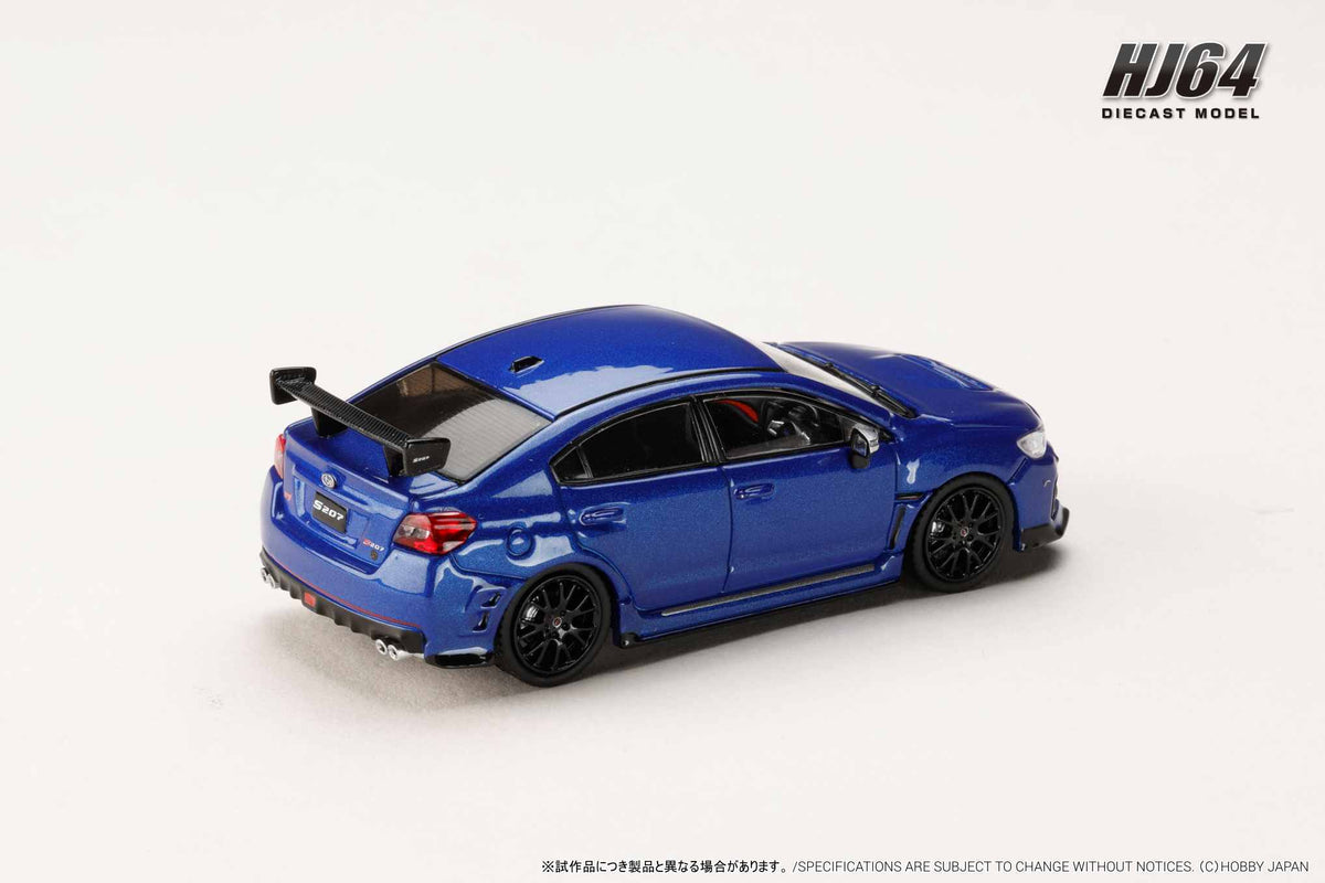 Mur358 モデラーズ1/24 スバルS207 NBRchallenge Hobby Japan HJ643068BL SUBARU S207 NBR CHALLENGE PACKAGE WR Blue