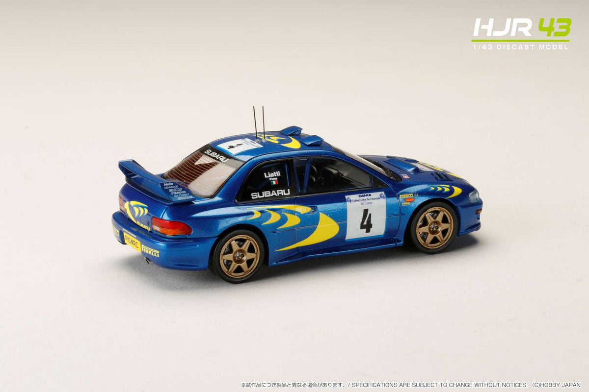 【レア】HOBBYRA HOBBYRRE コレクション Hobby Japan HJR431002B SUBARU IMPREZA TOUR DE CORSE 1997 #4