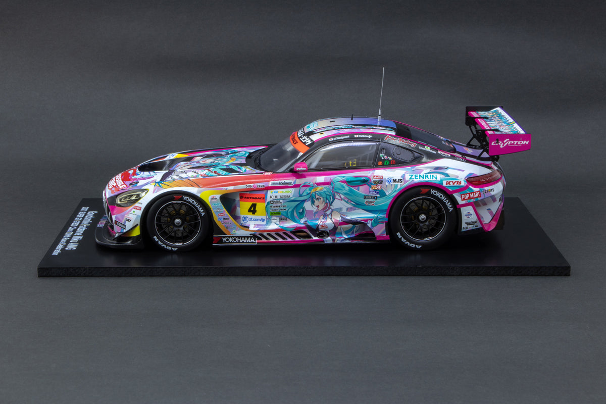 1/18 Scale Good Smile Hatsune Miku AMG 2021 Super GT 100th Race  Commemorative Ver.