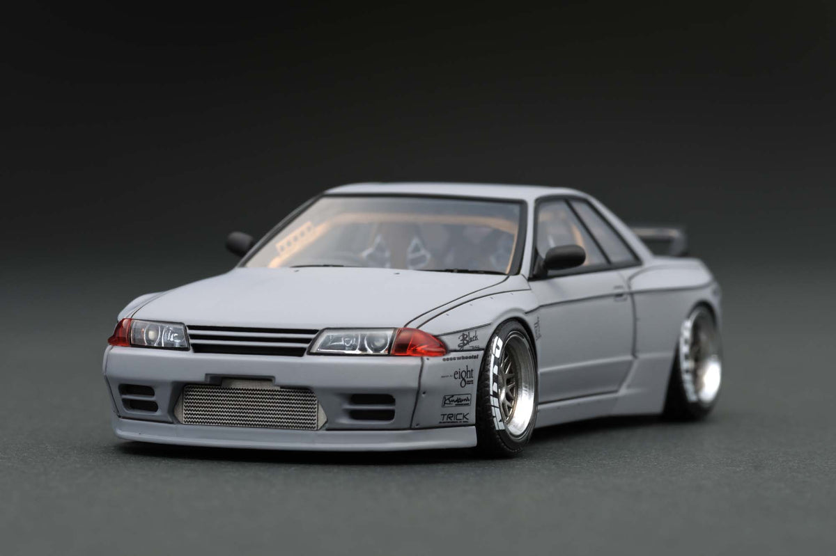 IG1332 PANDEM GT-R (BNR32) Matte Gray – ignition model