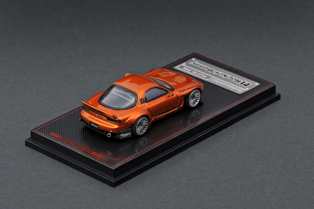 IG1650 Rocket Bunny RX-7 (FD3S) Orange Metallic – ignition model