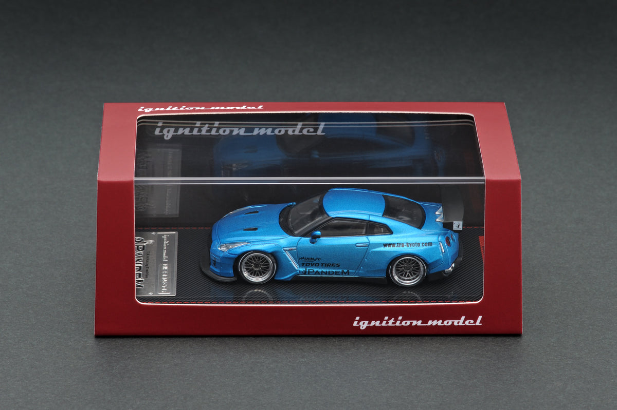 IG1747 PANDEM R35 GT-R Blue Metallic – ignition model