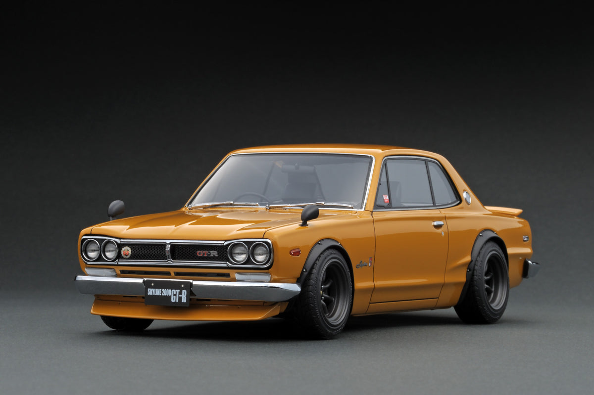 IG1788 Nissan Skyluine 2000 GT-R KPGC10 Brown – ignition model