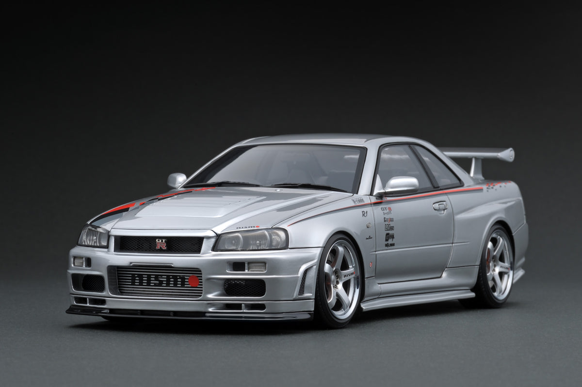 IG1829 Nismo R34 GT-R R-tune Silver – ignition model