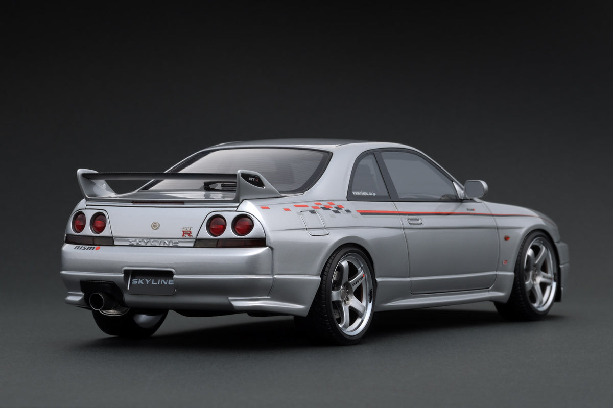 IG1840 Nissan Skyline GT-R (BCNR33) V-spec Silver – ignition model