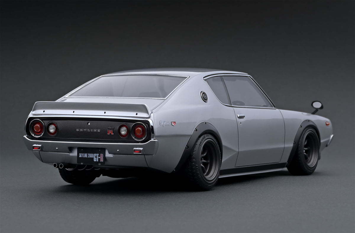 IG1842 Nissan Skyline 2000 GT-R (KPGC110) Silver – ignition model