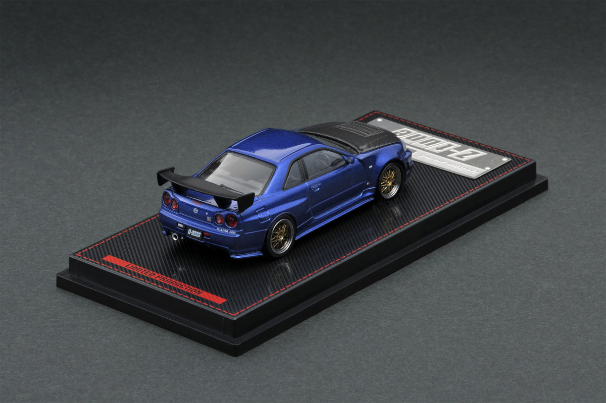 IG1869 Nismo R34 GT-R Z-tune Blue Metallic – ignition model