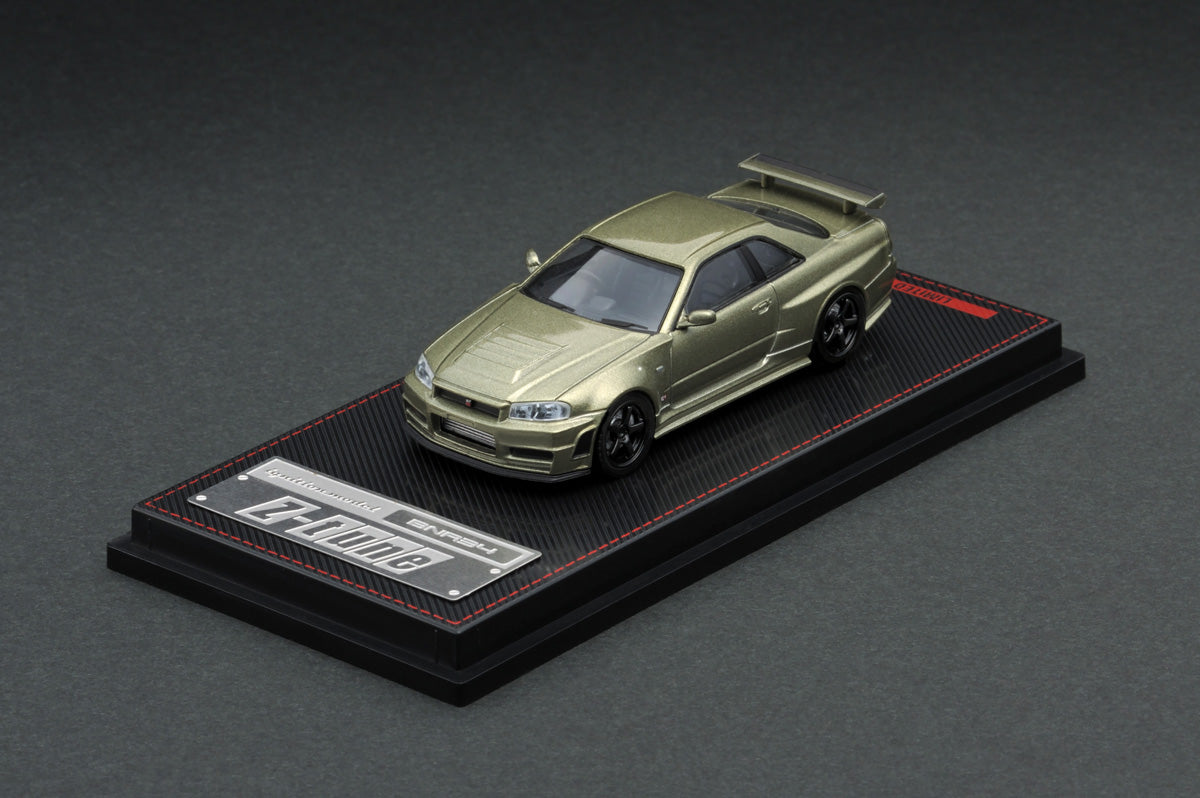 IG1873 Nismo R34 GT-R Z-tune Green Metallic – ignition model