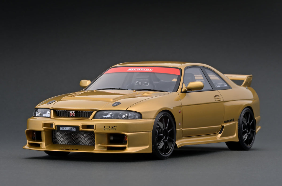 IG1925 TOP SECRET GT-R (BCNR33) Gold – ignition model