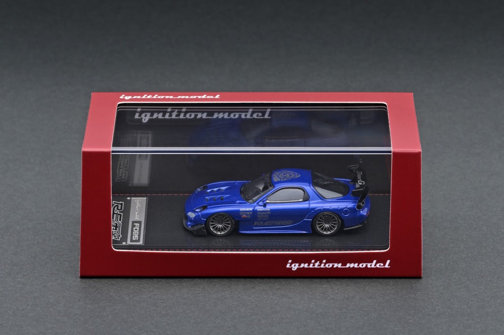 IG1951 Mazda RX-7 (FD3S) RE Amemiya Blue Metallic – ignition model