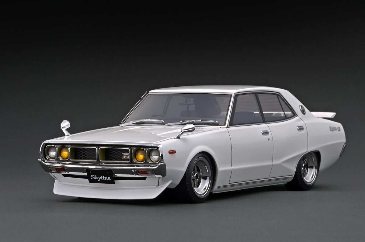IG1984 Nissan Skyline 2000 GT-X (GC110) White – ignition model