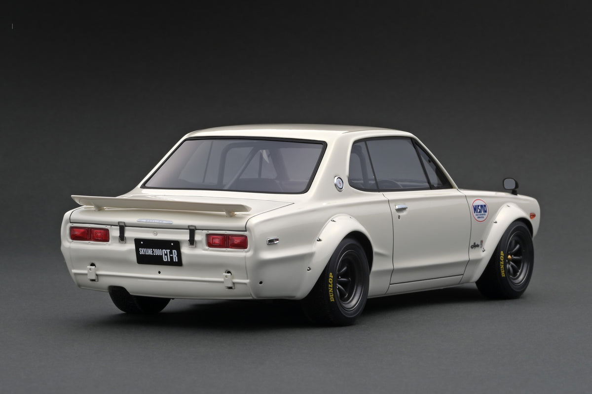 Nissan Skyline 2000GT-R (KPGC110) ホワイト IG2019 Nissan Skyline 2000 GT-R (KPGC10) White – ignition model
