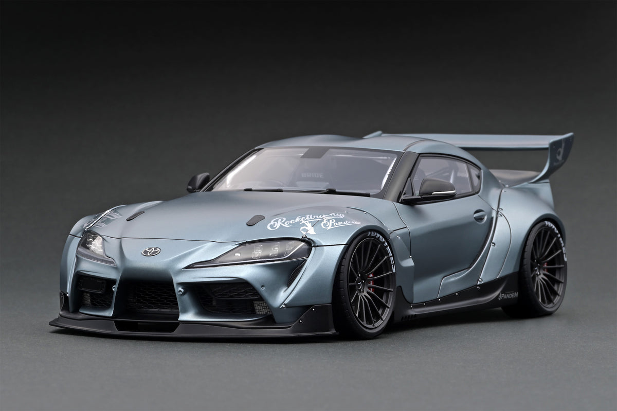 イグニッションモデル　pandem 1/18 A90 ig2034 IG2034 PANDEM Supra (A90) Matte Gray Metallic – ignition model