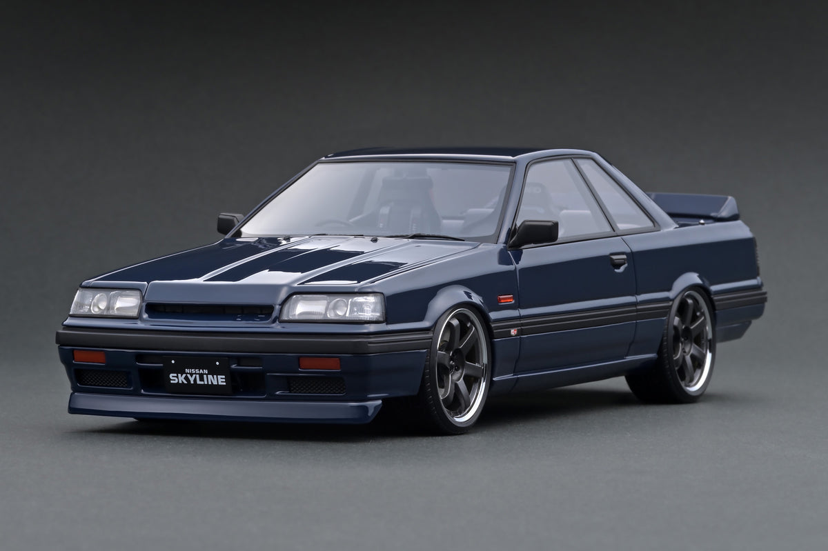 ミニカー 1/43 Skyline GTS-R (R31) Blue Black IG2107 Nissan Skyline GTS-R (R31) Blue Black – ignition model