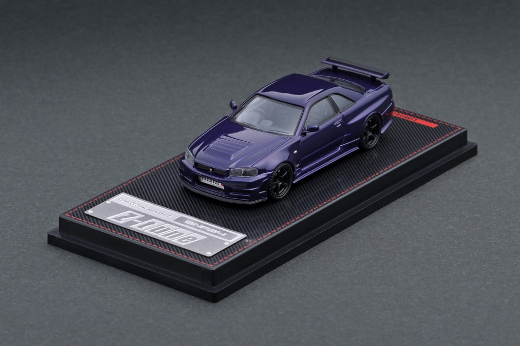 IG2127 Nismo R34 GT-R Z-tune Purple Metallic – ignition model
