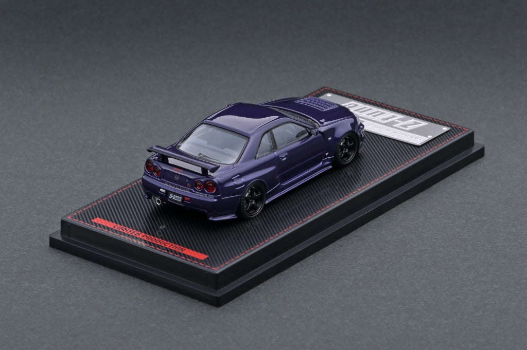 IG2127 Nismo R34 GT-R Z-tune Purple Metallic – ignition model