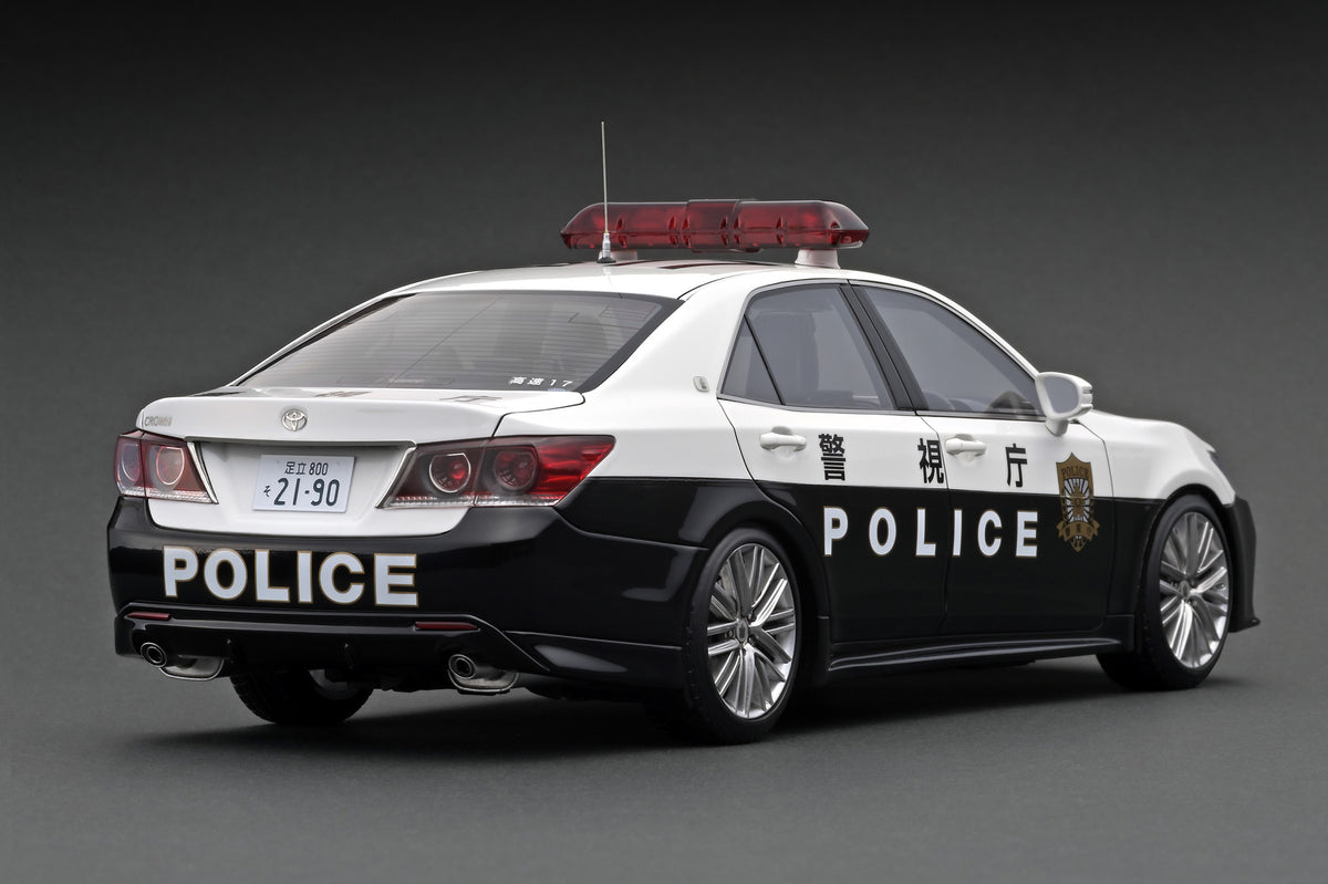 IG2190 Toyota Crown (GRS214) Tokyo Police Express way Traffic Police U –  ignition model