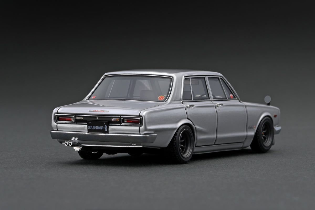 スカイライン2000GT-R シルバー KPGC10 スカイラインHT 2000GT-R 1970 シルバー｜株式会社 青島文化教材社