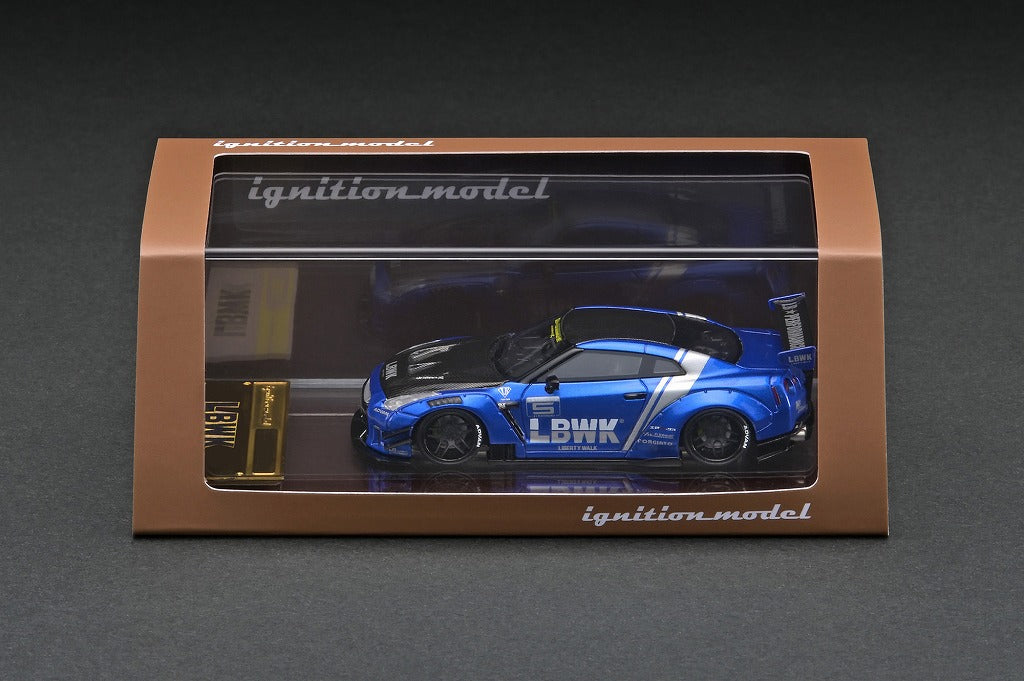 IG2368 LB-WORKS Nissan GT-R R35 type 2 Blue – ignition model