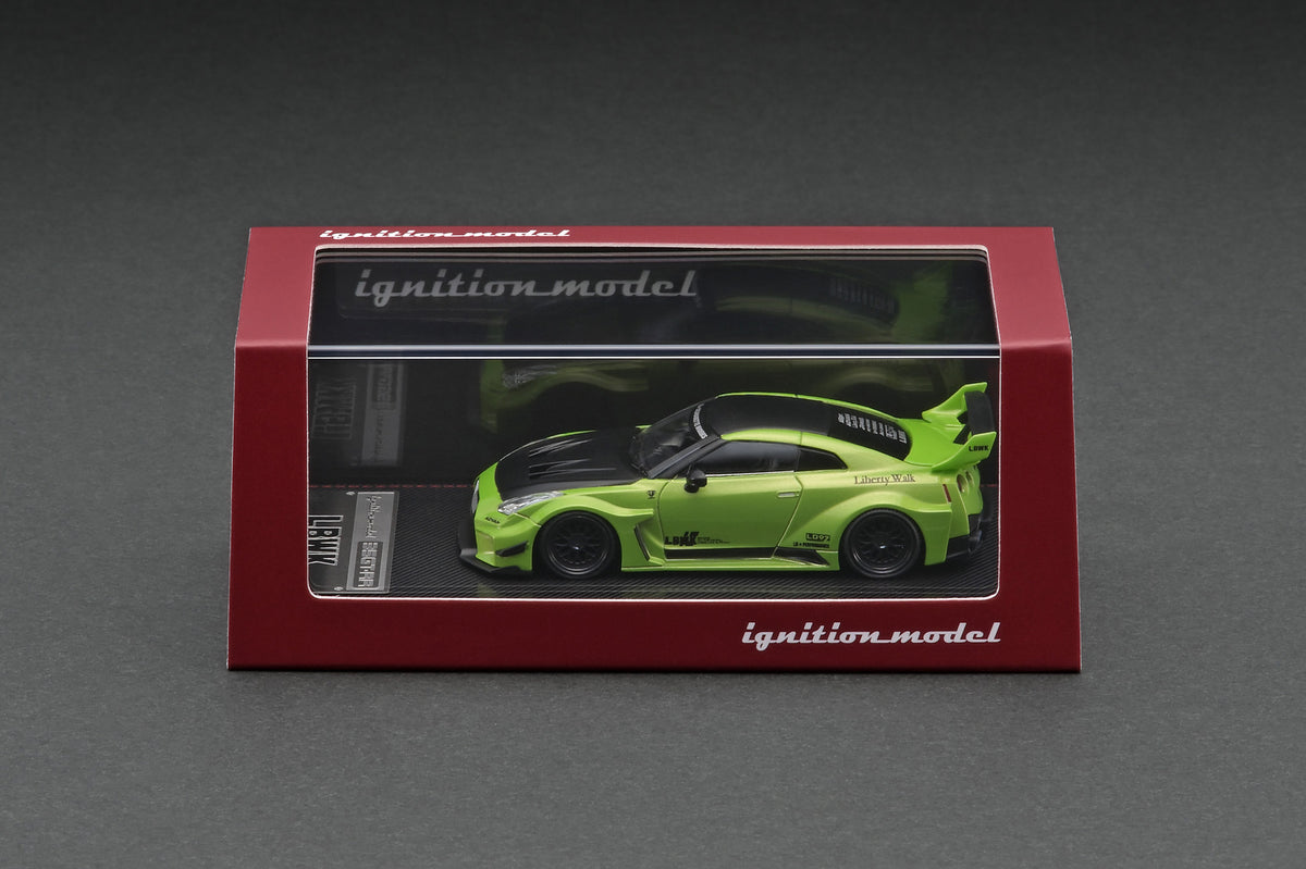 IG2384 LB-Silhouette WORKS GT Nissan 35GT-RR Green Metallic – ignition model