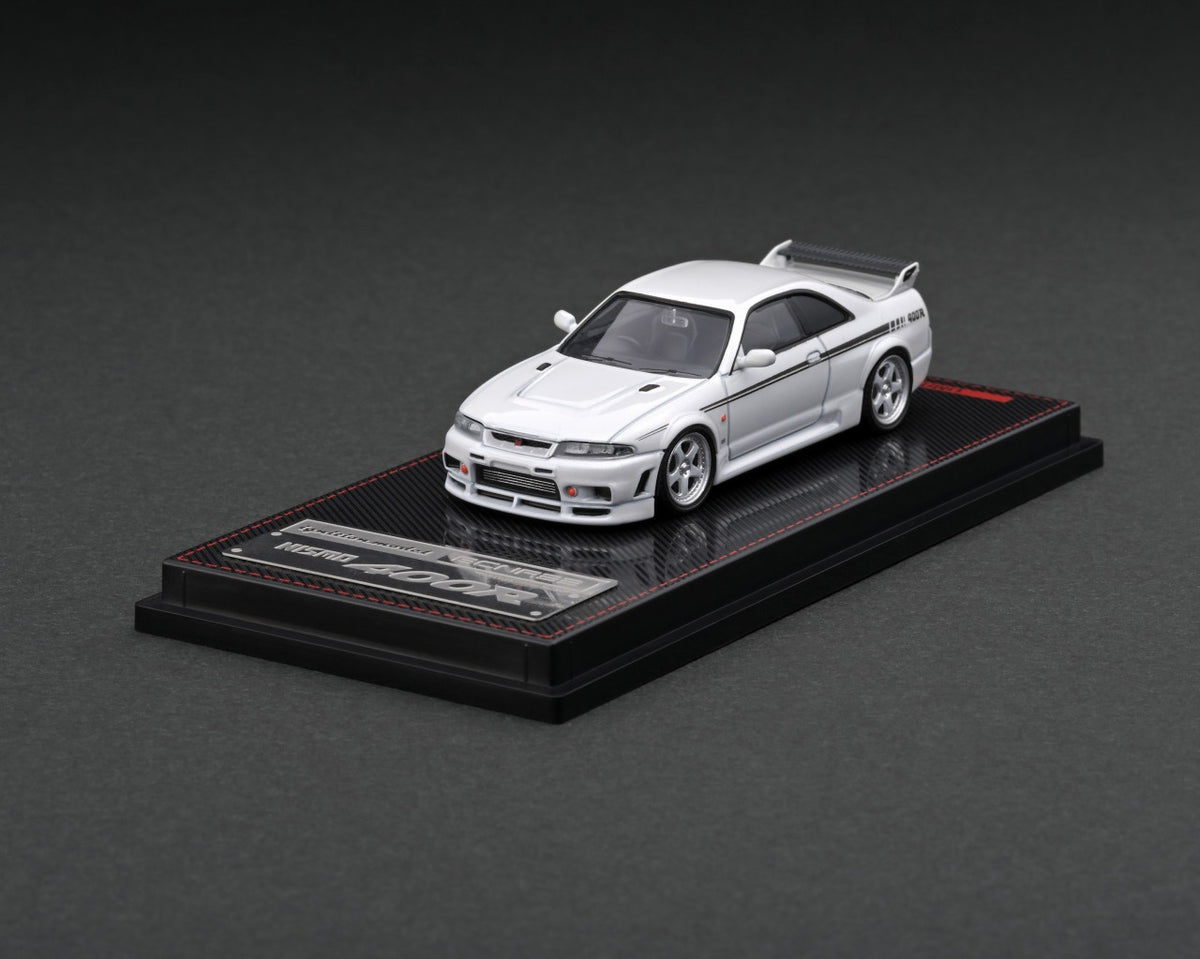 IG2504 Nismo R33 GT-R 400R Pearl White – ignition model