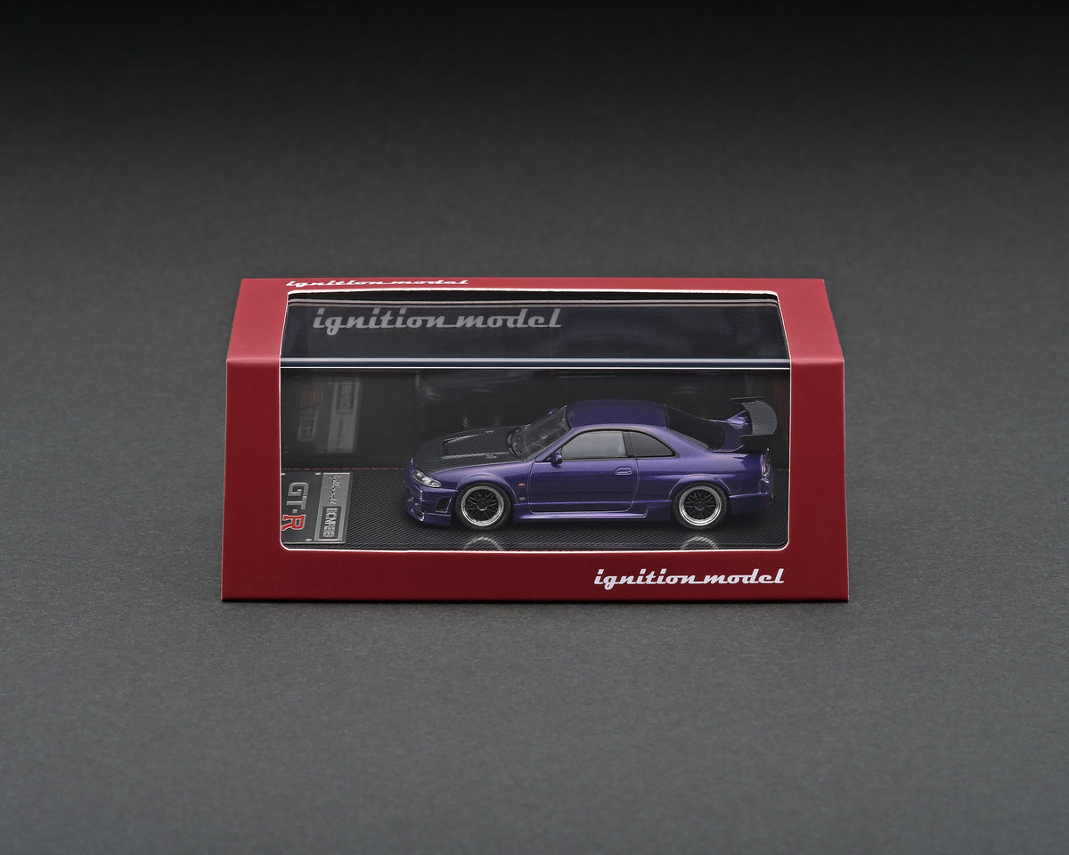 IG2506 Nissan R33 GT-R Purple Metallic – ignition model