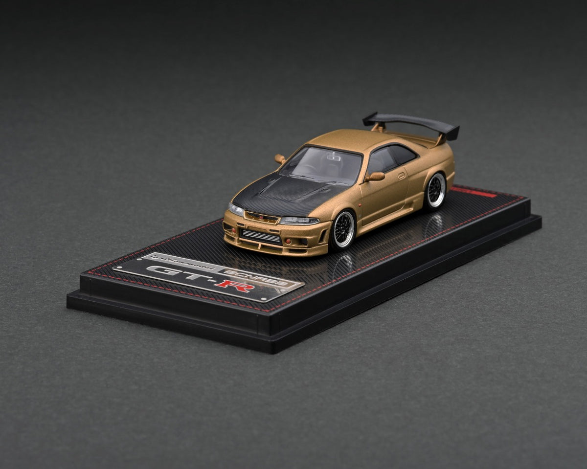 IG2509 Nissan R33 GT-R Matte Gold – ignition model