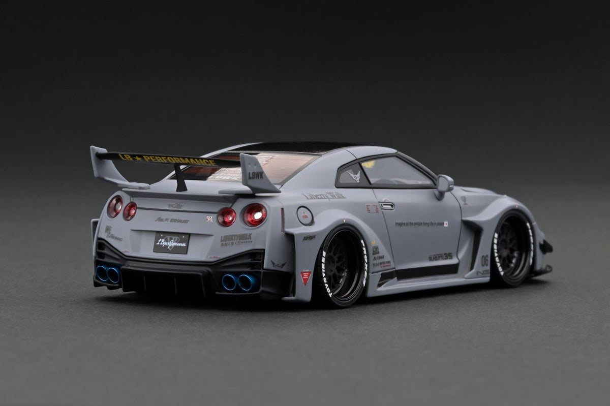 t*n様 LB★WORKS Nissan GT-R Matte Grey MINI GT #3 LB☆WORKS Nissan GT-R (R35) Matte Grey – J Toys Hobby