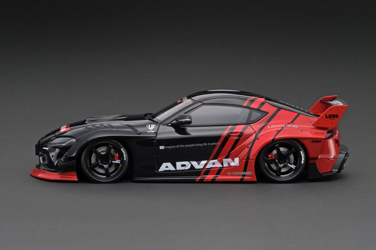 IG2650 LB-WORKS TOYOTA SUPRA (A90) Black/Red – ignition model