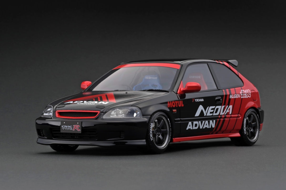 IG2679 Honda CIVIC (EK9) Type R Black/Red – ignition model