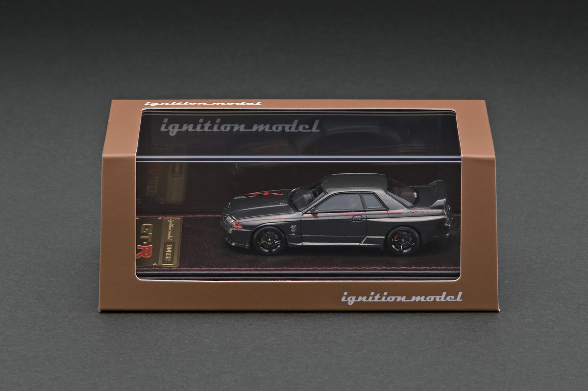 IG2686 Nissan Skyline GT-R Nismo (R32) Gun Metallic – ignition model