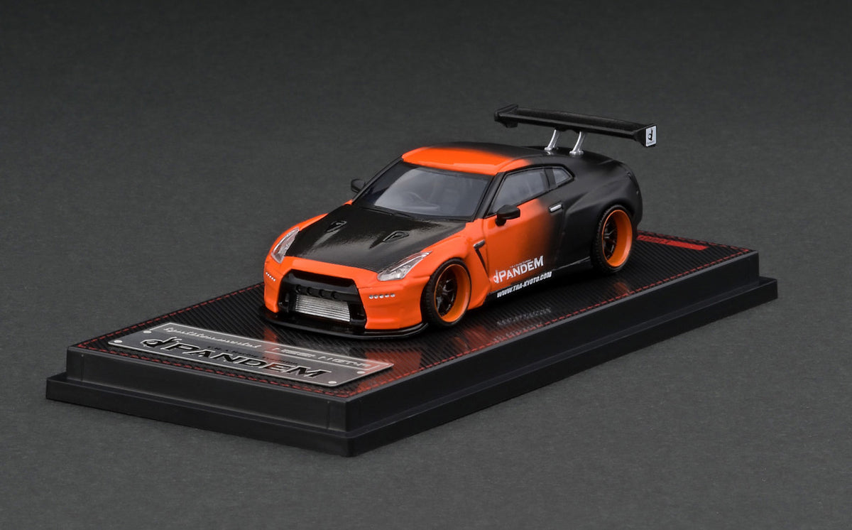 IG2767 PANDEM R35 GT-R Orange/Black – ignition model