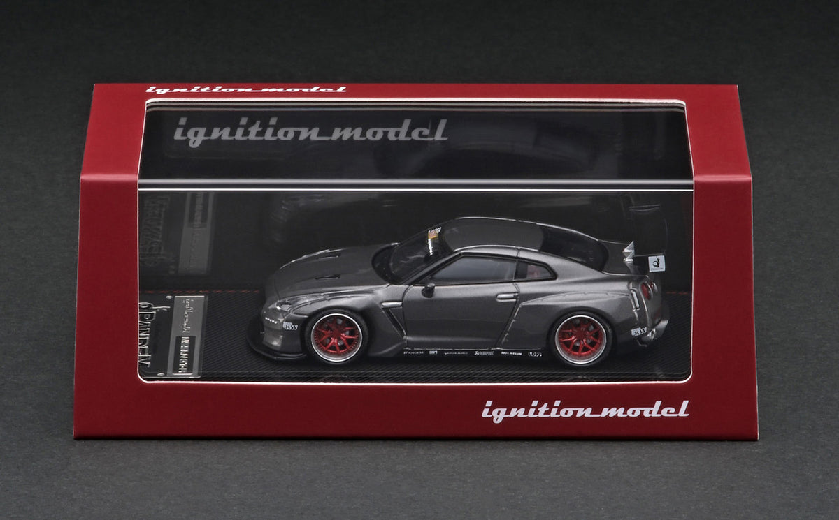 IG2796 PANDEM R35 GT-R Gun Metallic – ignition model