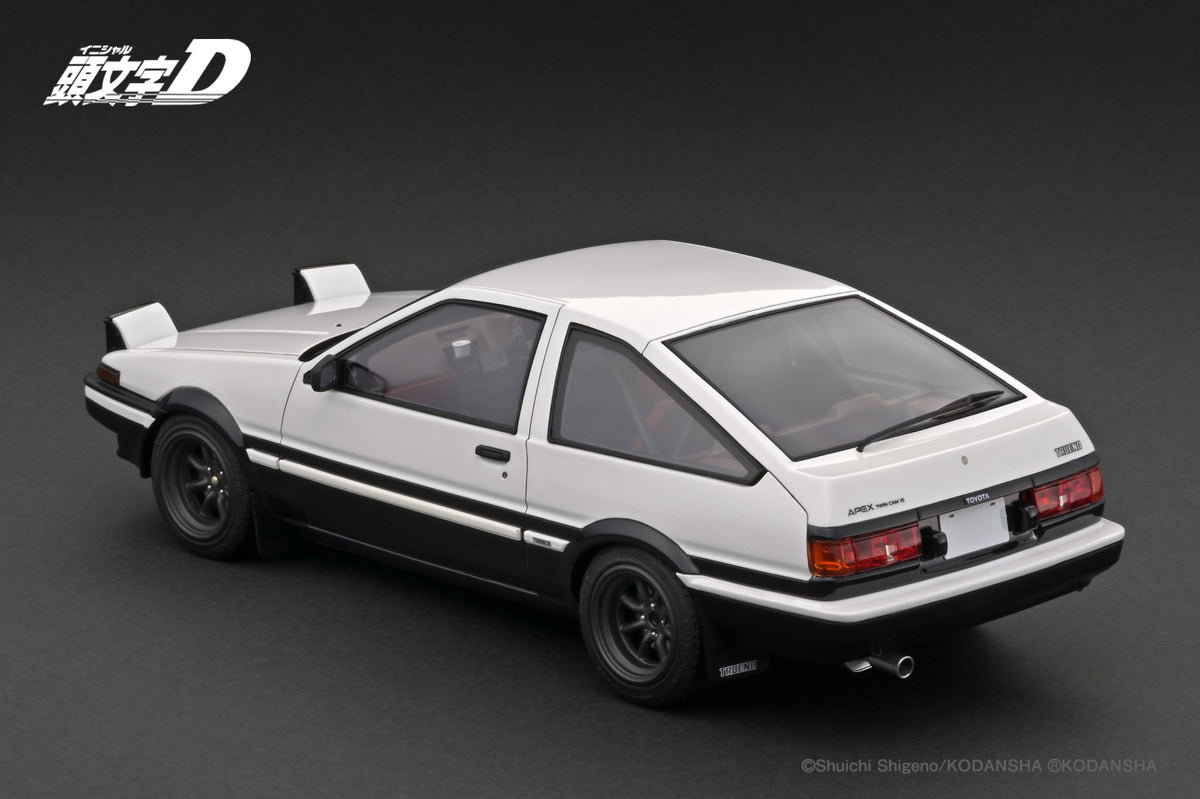 自動車 AUTOart TOYOTA SPRINTER TRUENO INITIAL D 1/18 AUTOart Toyota Sprinter Trueno AE86 